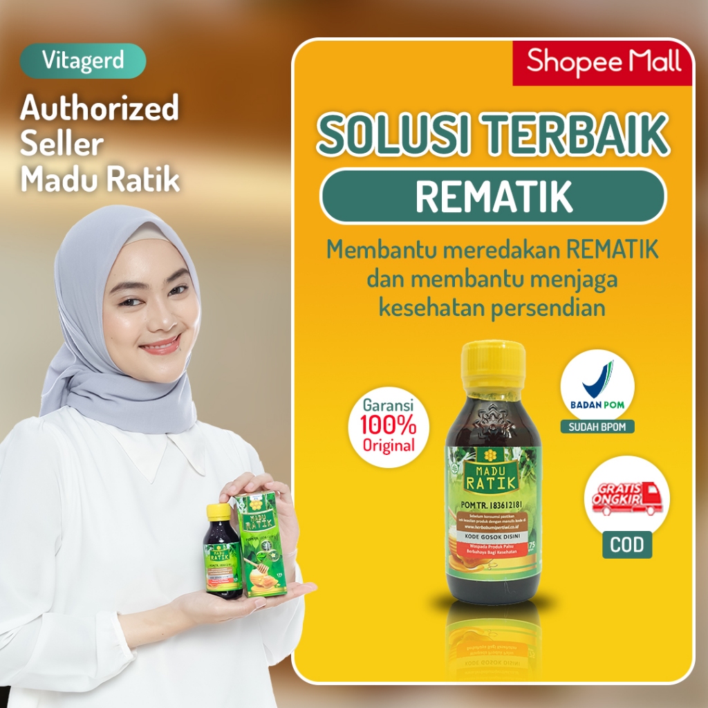 Madu Ratik - Madu Herbal Asli Solusi untuk Kebas Kesemutan dan Nyeri Sendi
