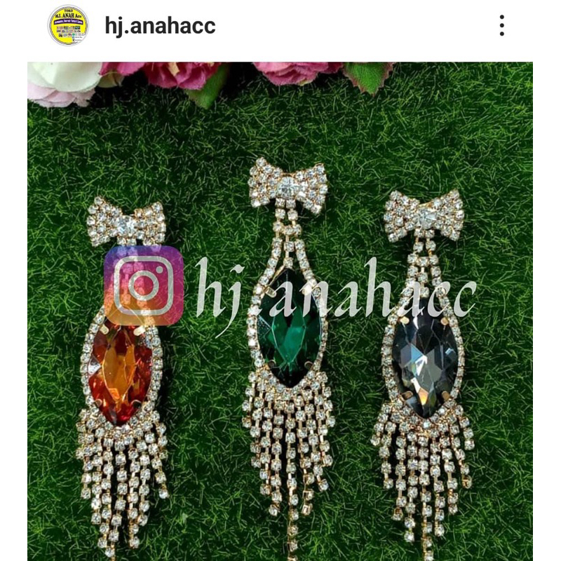 bros juntai kristal/bros juntai mewah/bros kristal