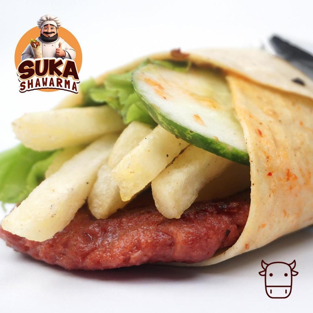 

SHAWARMA SAPI SEDANG (SHAWARMA KHAS TIMUR TENGAH)