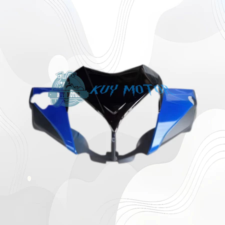 Batok Kepala Lampu depan Motor honda supra X 125 Batman Tahun 2008 2009 2010 2011 Warna biru