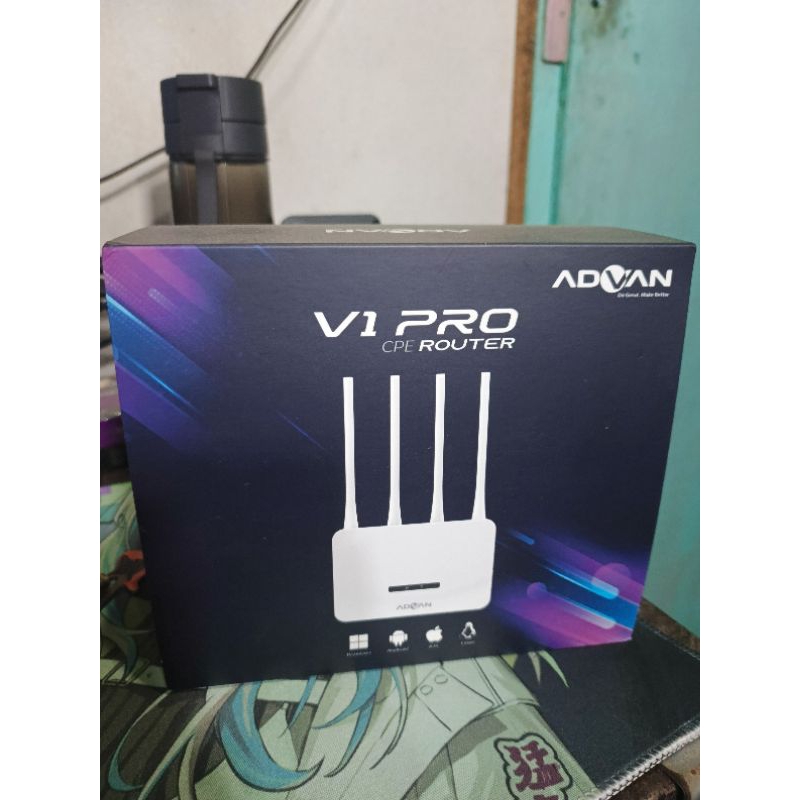 ADVAN V1 PRO ROUTER MODEM Second /bekas Lengkap