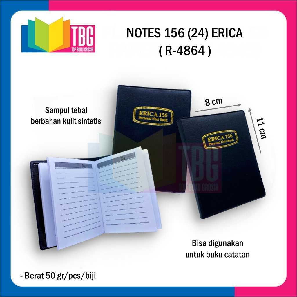 

1 PCS NOTES 156 (24) ERICA / NOTE BOOK / NOTES SAKU MINI / BUKU AGENDA KECIL (R-4864)