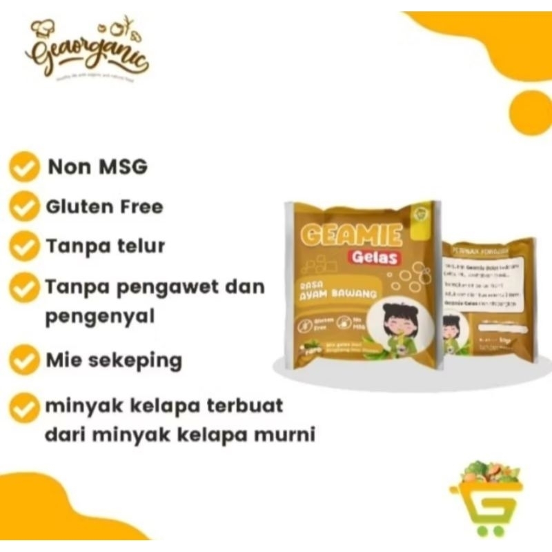 MIE GELAS INSTAN MINI RASA AYAM BAWANG GLUTEN FREE MSG FREE