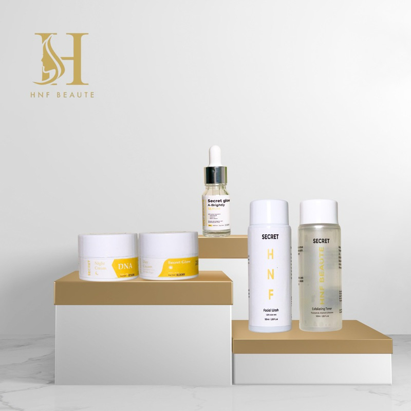 Skincare Secret Glow Paket DNA | HNF BEAUTE | COD