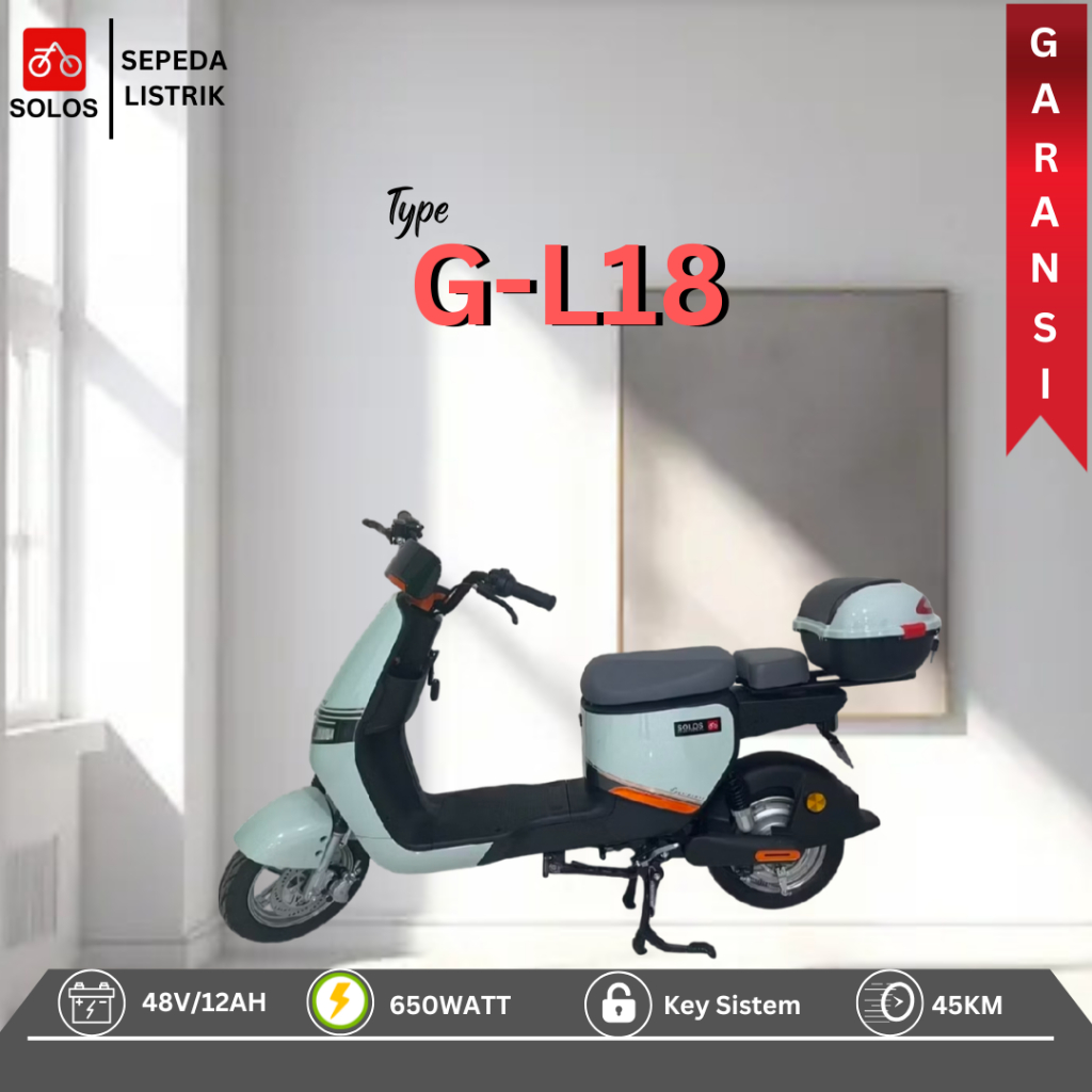 Sepeda Listrik Type G-L18 Power 650Watt Speed Super Kencang