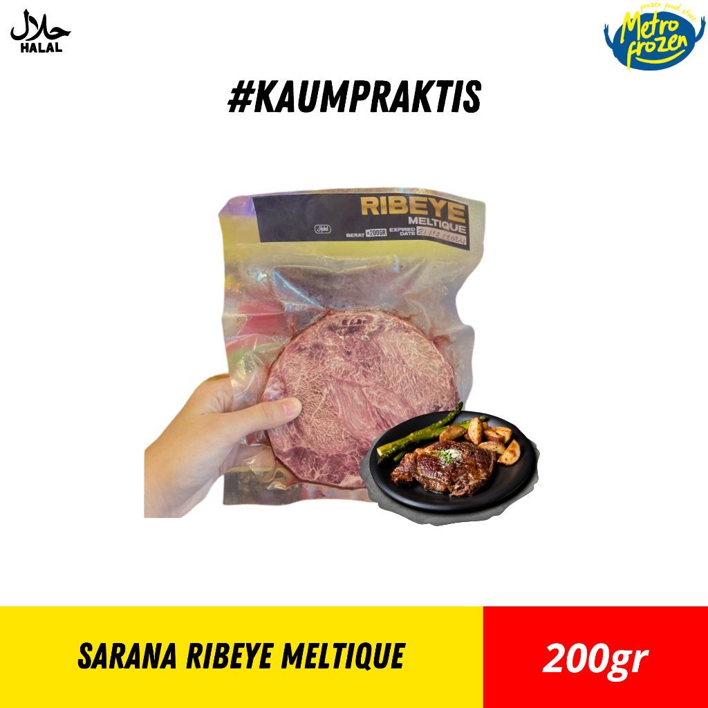 

Sarana Ribeye Meltique 200gr (halal)
