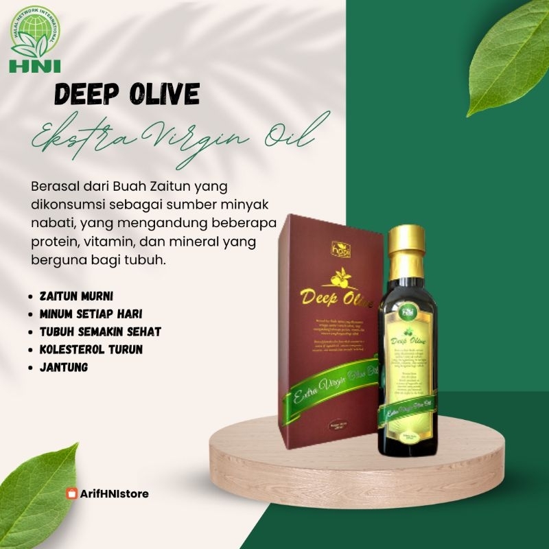 

HNI Deep Olive Extra Virgin 100% Original HNI