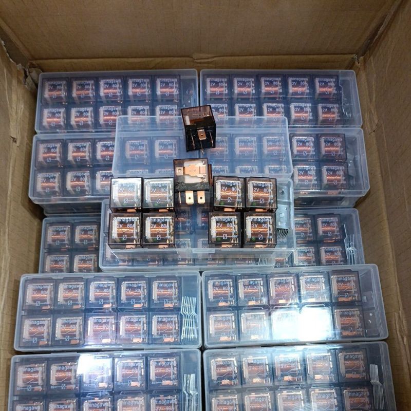 relay klakson, relay lampu, relay alarm motor