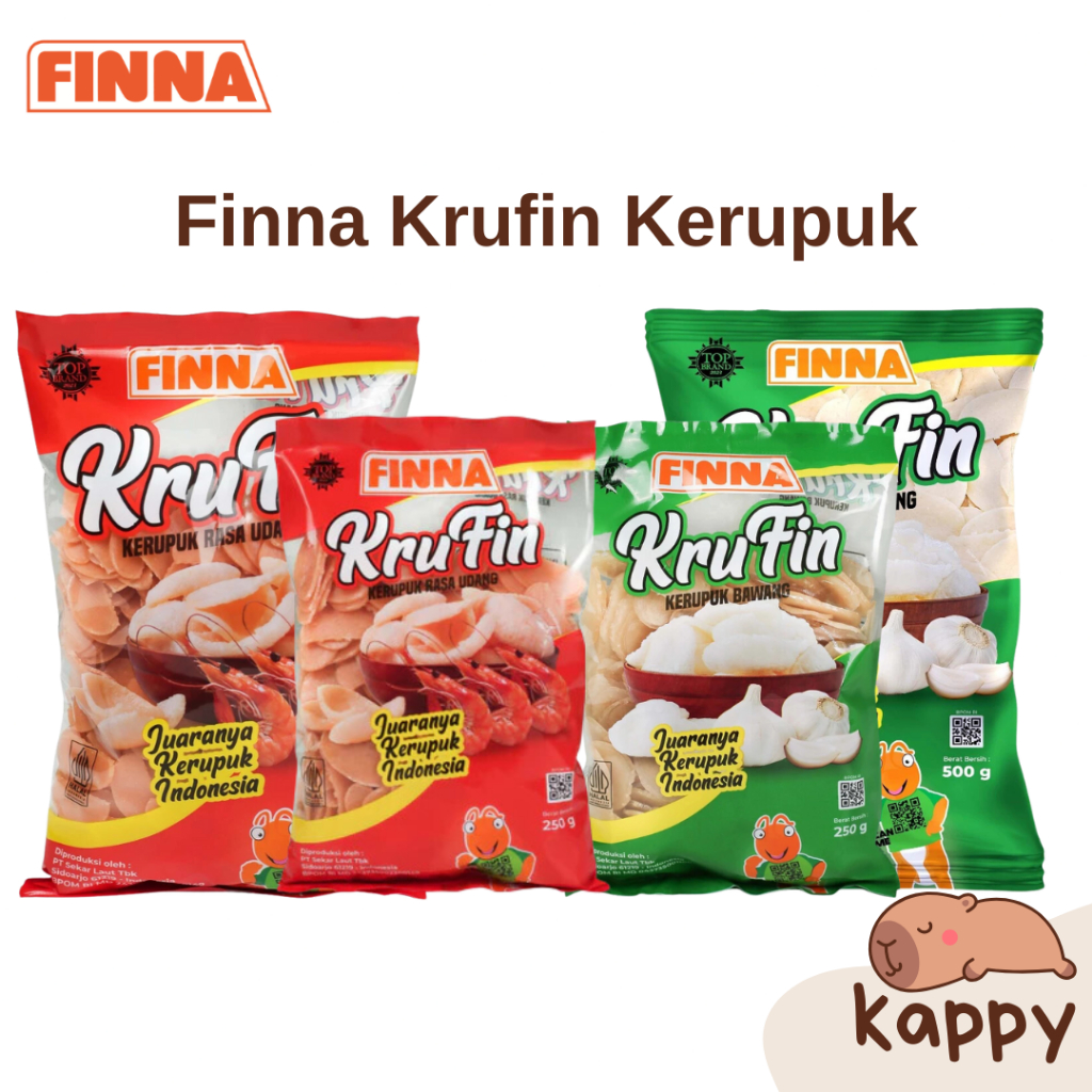 

FINNA Krufin Kerupuk Udang Bawang