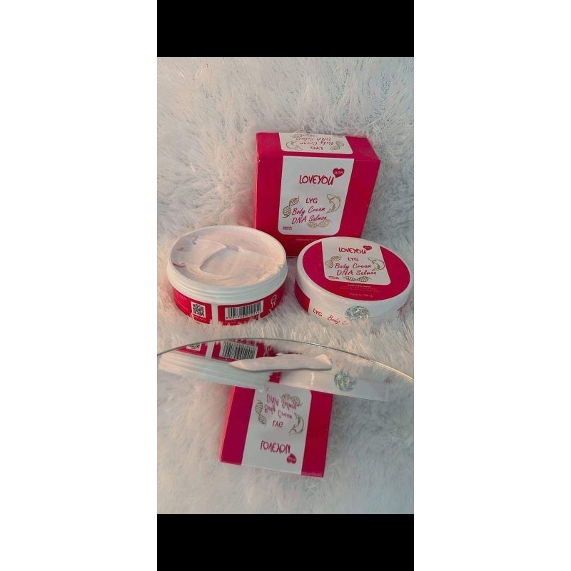 Love You Glow (LYG) Body Cream DNA Salmon