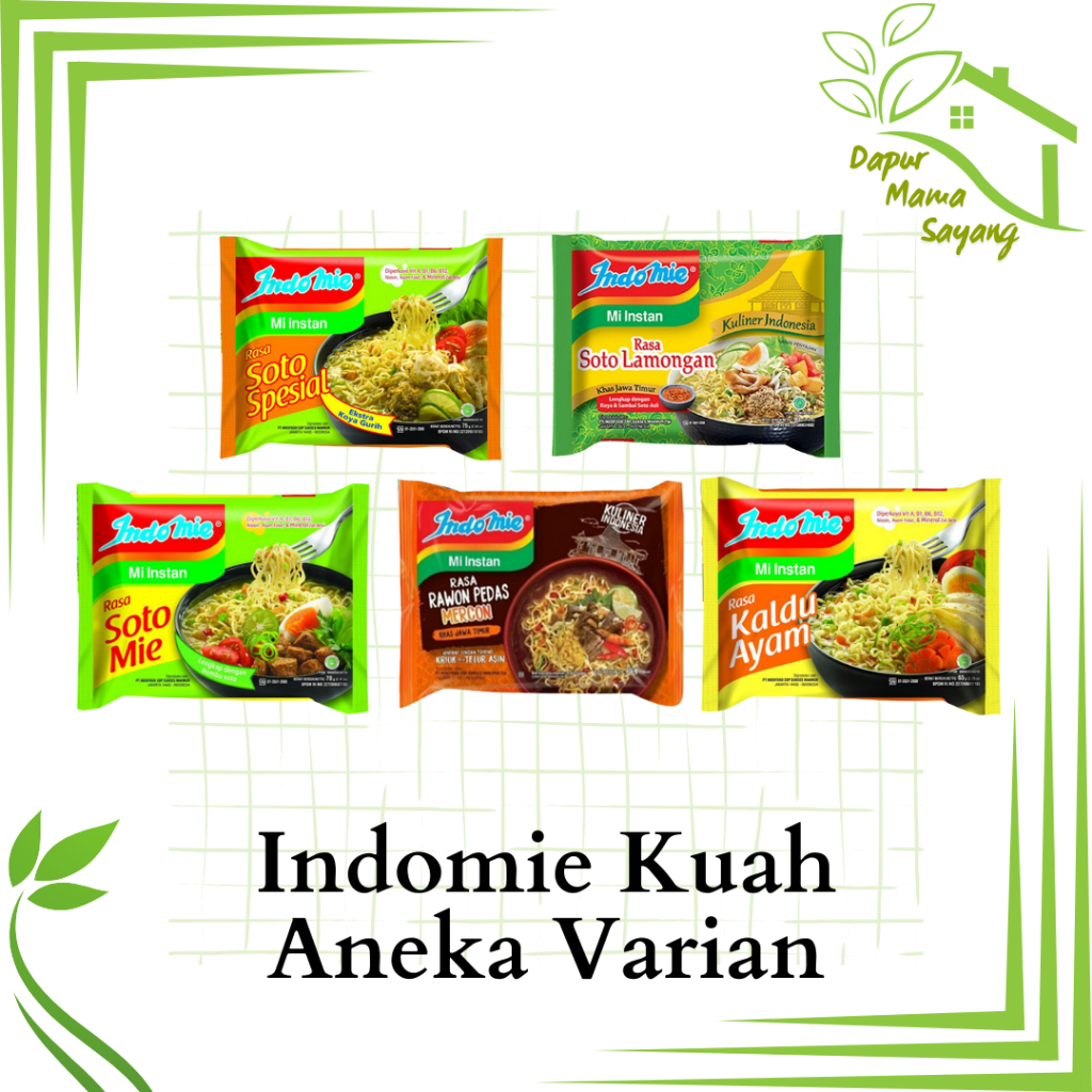 

Indomie Kuah Aneka Rasa / indomie kuah / mie instan / mie indomie / Sidoarjo Surabaya