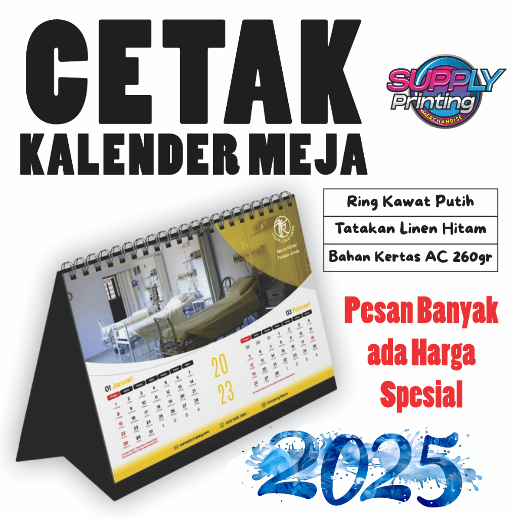 

Cetak Kalender Duduk Promosi Murah Custom TAHUN 2025 (JUAL SATUAN)