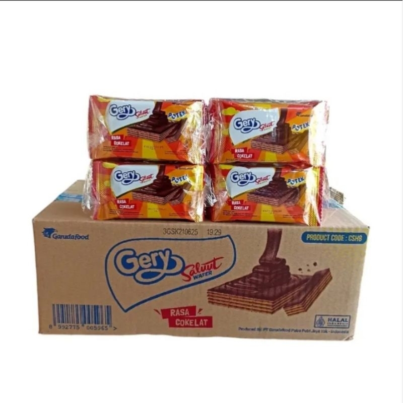 

PROMO!!! [2 Dus] Gery Saluut Wafer Potek isi 240 Sachet