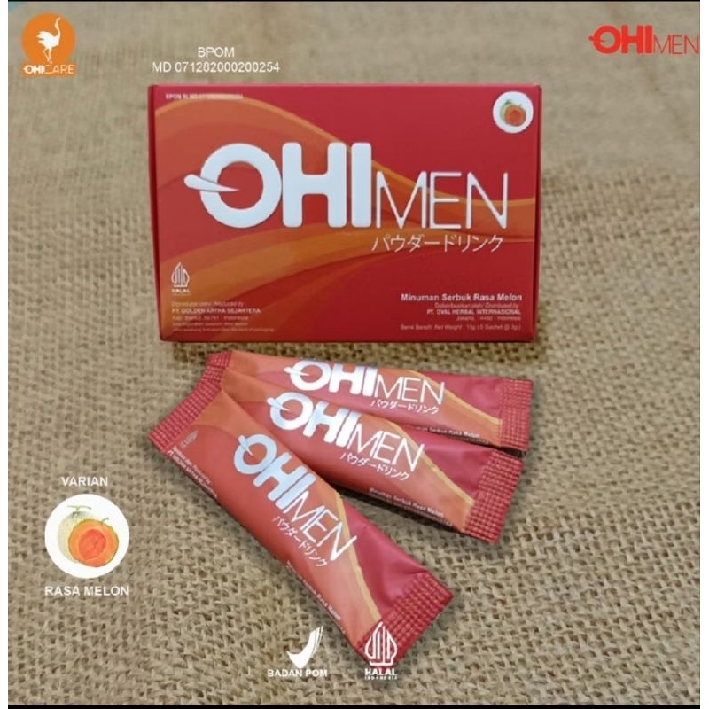 OHIMEN obat herbal Vitalitas Pria  original per sachet