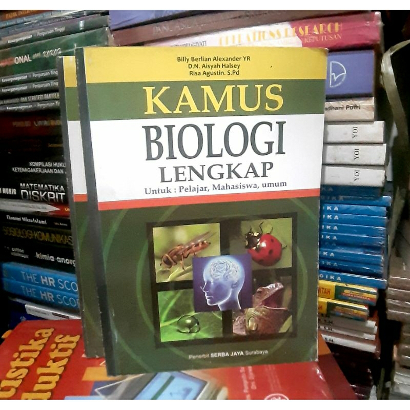 Kamus BIOLOGI LENGKAP Untuk Pelajar, Mahasiswa dan Umum