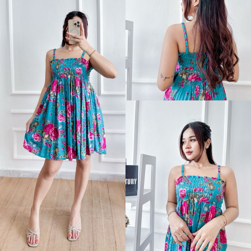 DASTER LEXIE // Dress Lexie // Daster Yukensi // Daster Bali Pendek // Daster Rayon // Daster Viral 