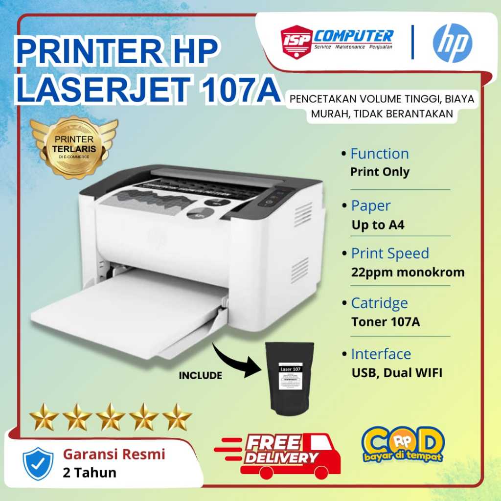 PRINTER HP LASERJET 107A