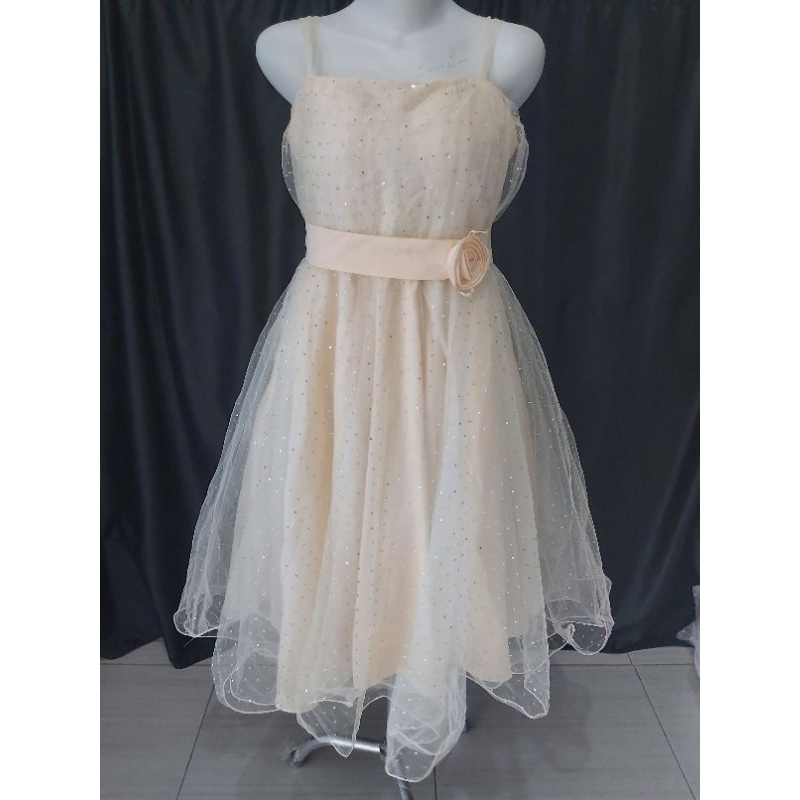 Dres Premium tile pita gaun mewah pesta ultah