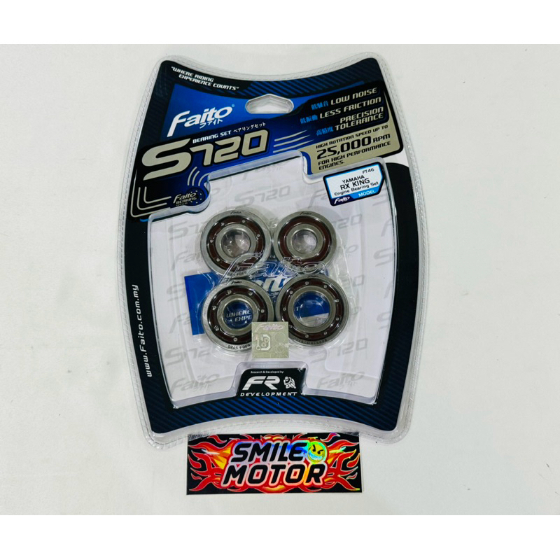 LAHAR ENGINE MESIN FAITO RACING S720 KERAMIK RX KING