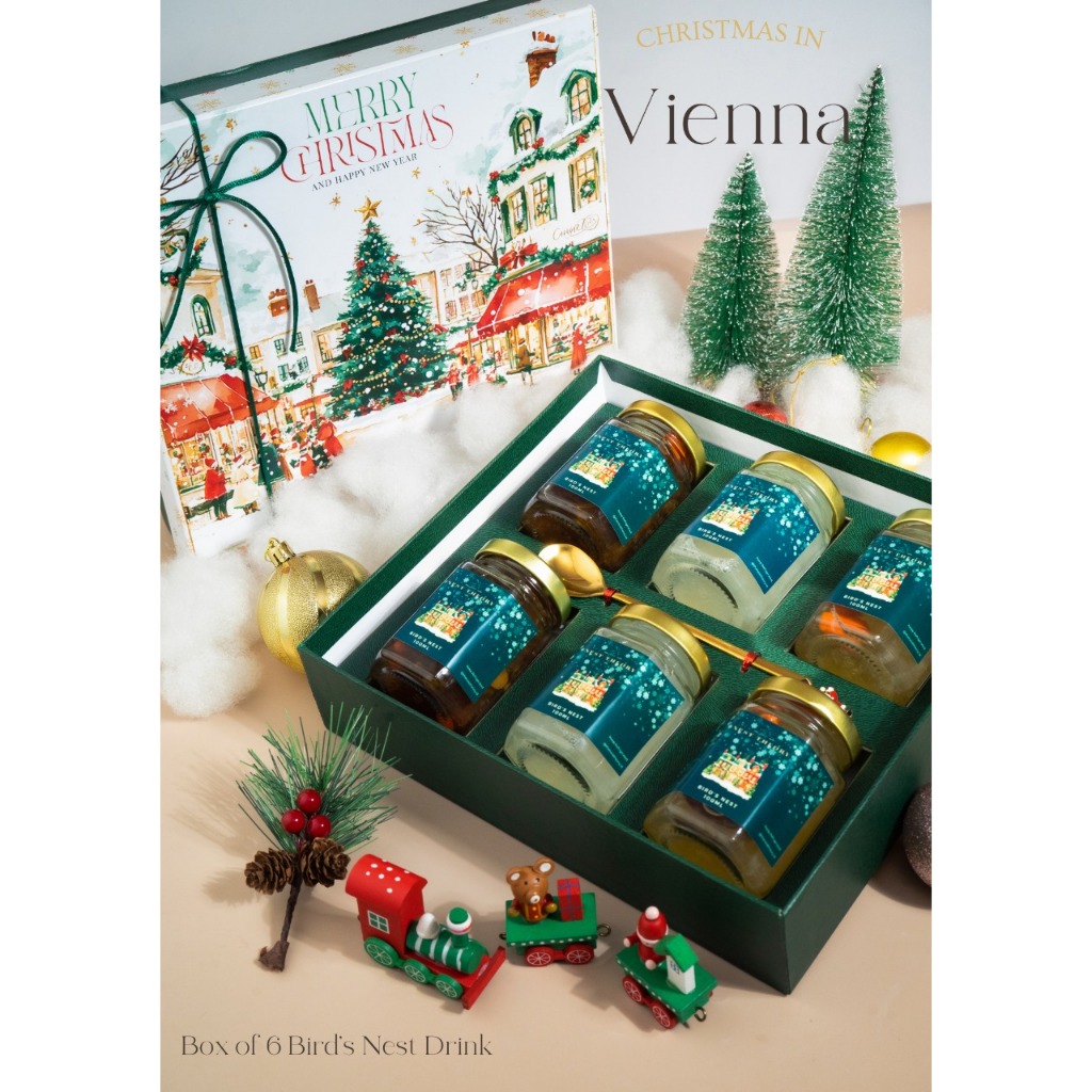 

Christmas in Vienna - Box of 6 Bird's Nest Drink - Christmas Hampers