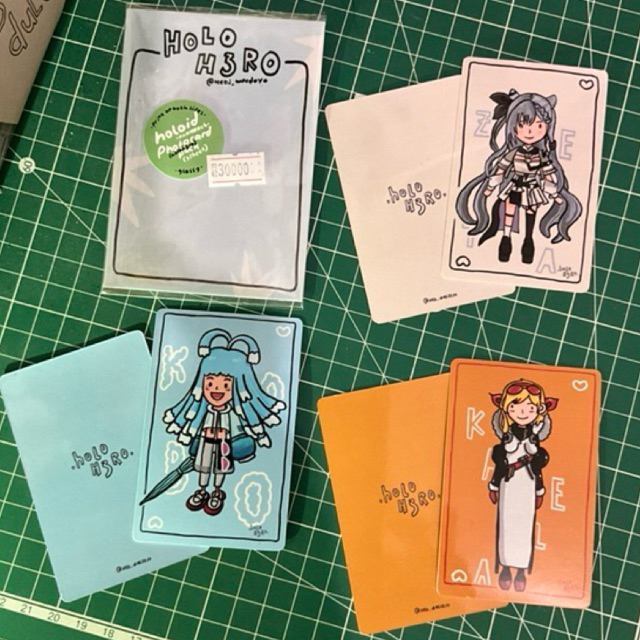 holoid fanart pc (photocard) - holoh3ro