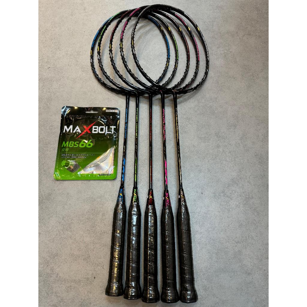 Raket Badminton Maxbolt WovenTech Woven Tech 60 Free Senar Original