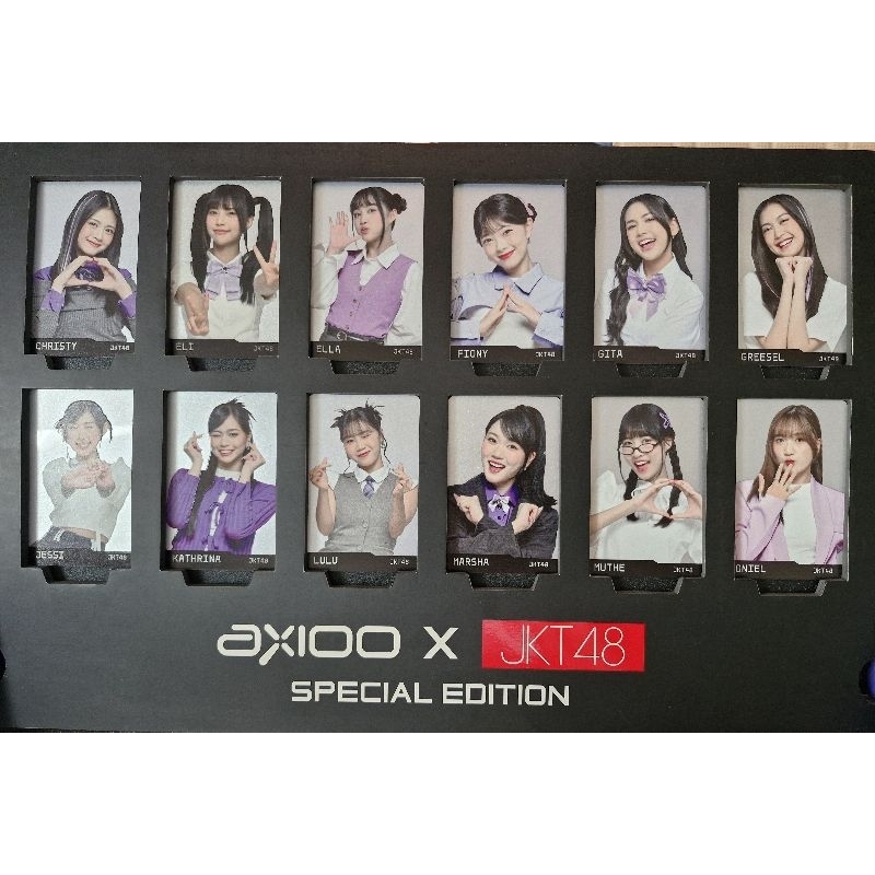 Photocard Axioo X JKT48 ORI OFFICIAL SPECIAL EDITION