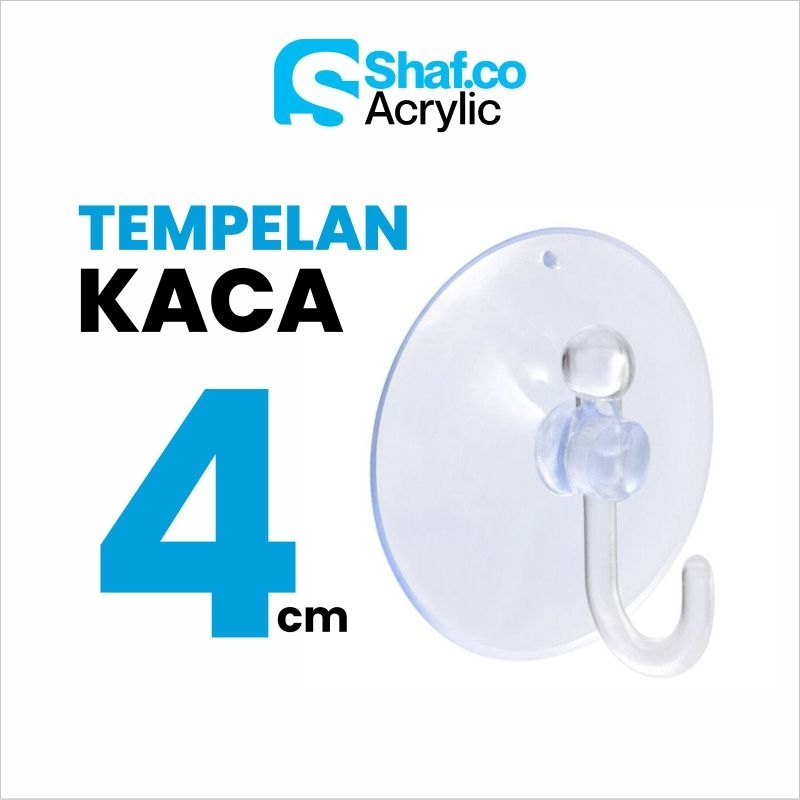 TEMPELAN KACA BENING  // KOP KACA // GANTUNGAN