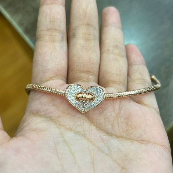 GELANG WANITA EMAS | TUBOBAS 17K - AMALA GOLD [ KING HALIM JEWELLERY ] 7.60gr