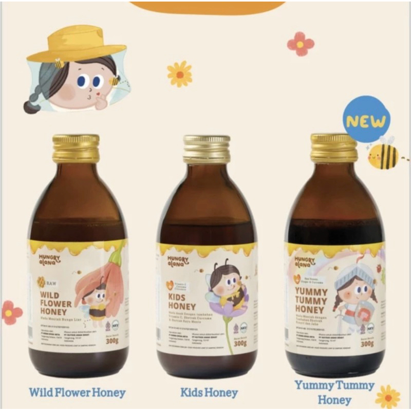 

Madu Hungry Alana Penambah Nafsu Makan Imun Tubuh