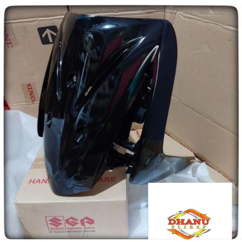 TAMENG DEPAN SUZUKI SPIN 125 HITAM ORIGINAL SGP