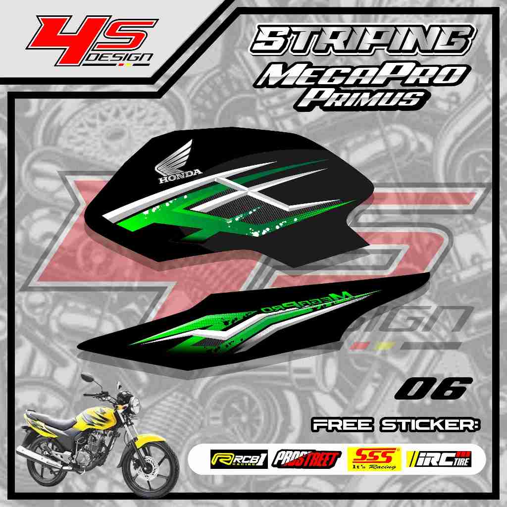 06 STICKER STRIPING MP PRIMUS VARIASI - STICKER STRIPING MP PRIMUS
