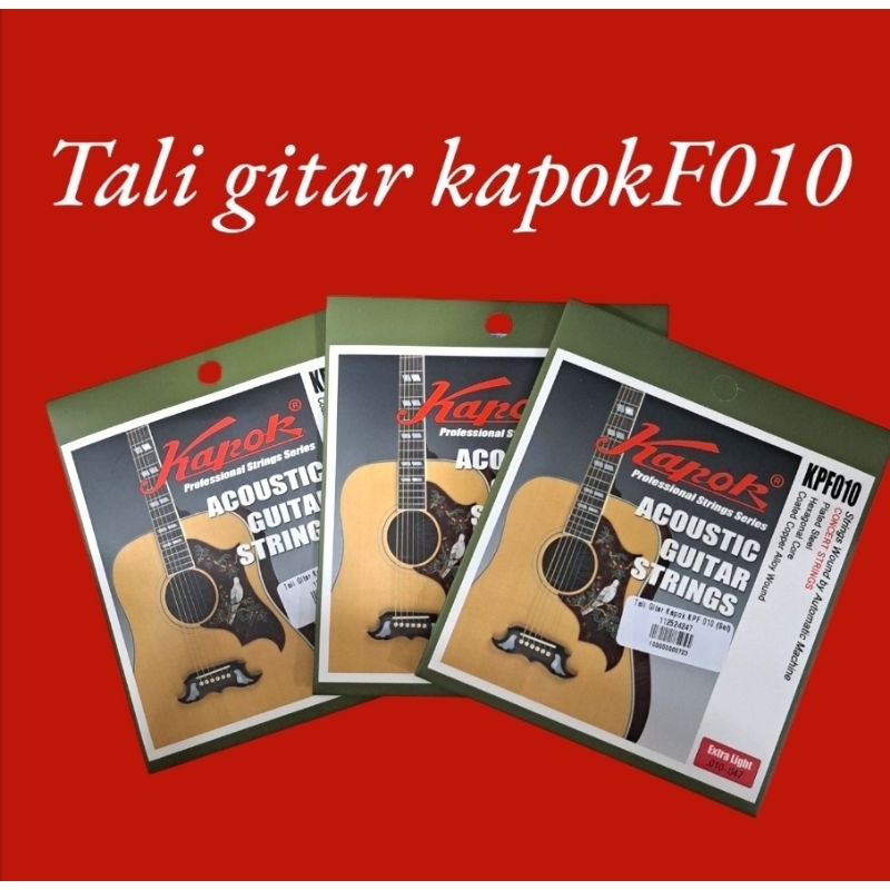 Tali Gitar Kapok / Senar Gitar Kapok Akustik Original.