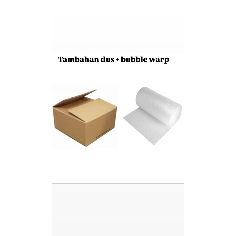 

PACKING TAMBAHAN DUS BEKAS + BUBBLE WARP !!!