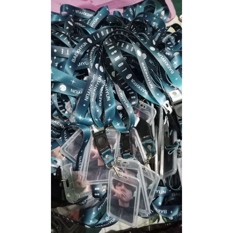 

Lanyard+pc+toploader Baekhyun Lonsdaleite Dot