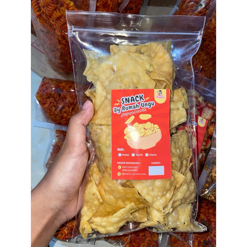 

Pangsit sayur gurih 130 gram