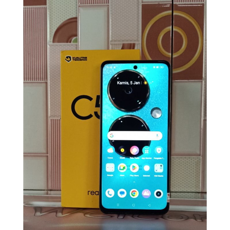 REALME C55 RAM 6+6/128 SECOND FULLSET ORY BERGARANSI