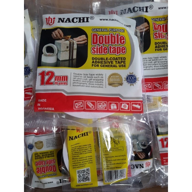 

NACHI Double Side Tape 12mm 10 yards 1 lusin