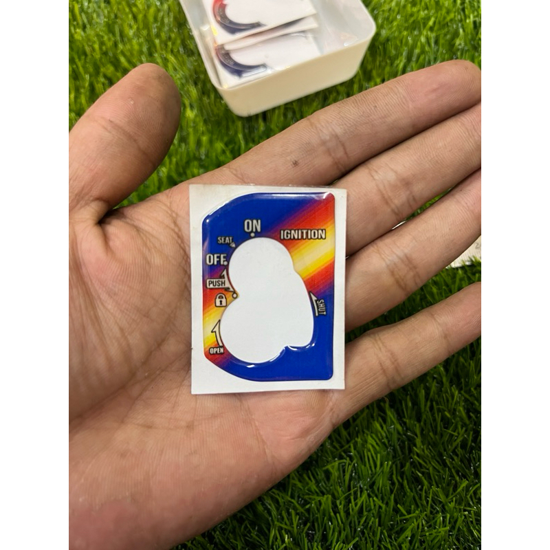 emblem kunci kontak beat deluxe 2020 -2021