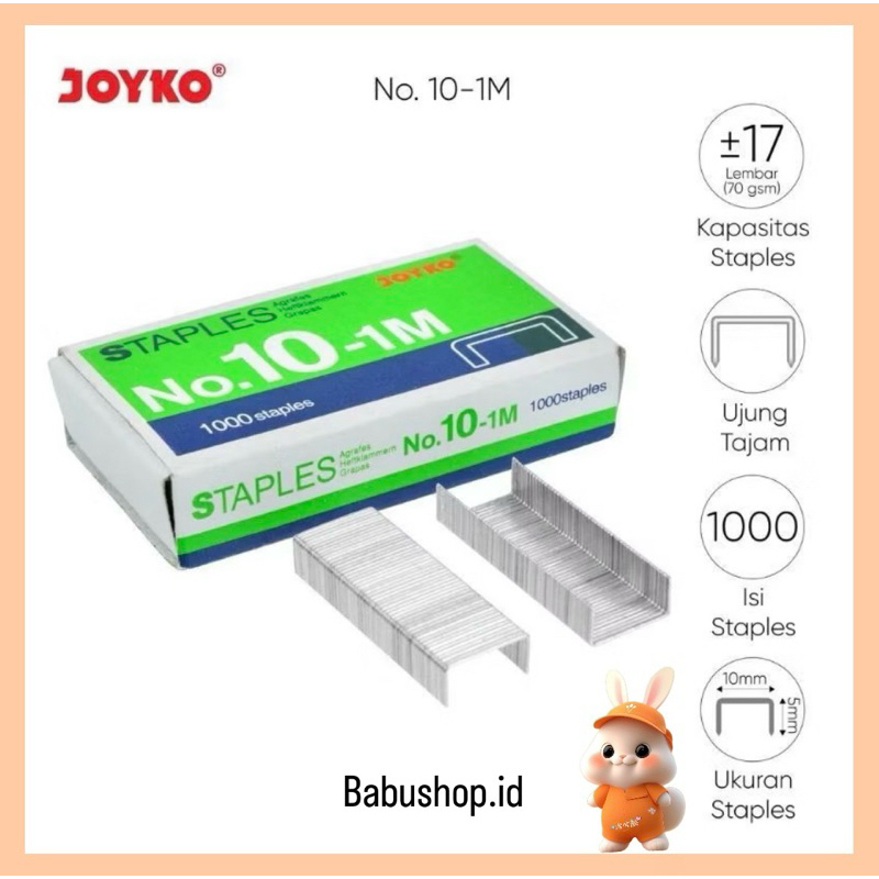 

BBS JOYKO Isi staples stapler/ jepretan no. 10