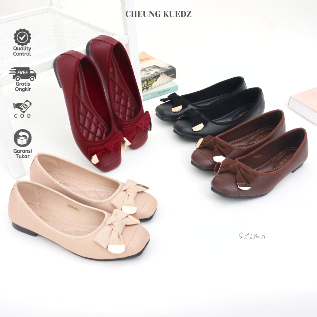 Cheung Kuedz Salma Sepatu Flat Shoes Wanita