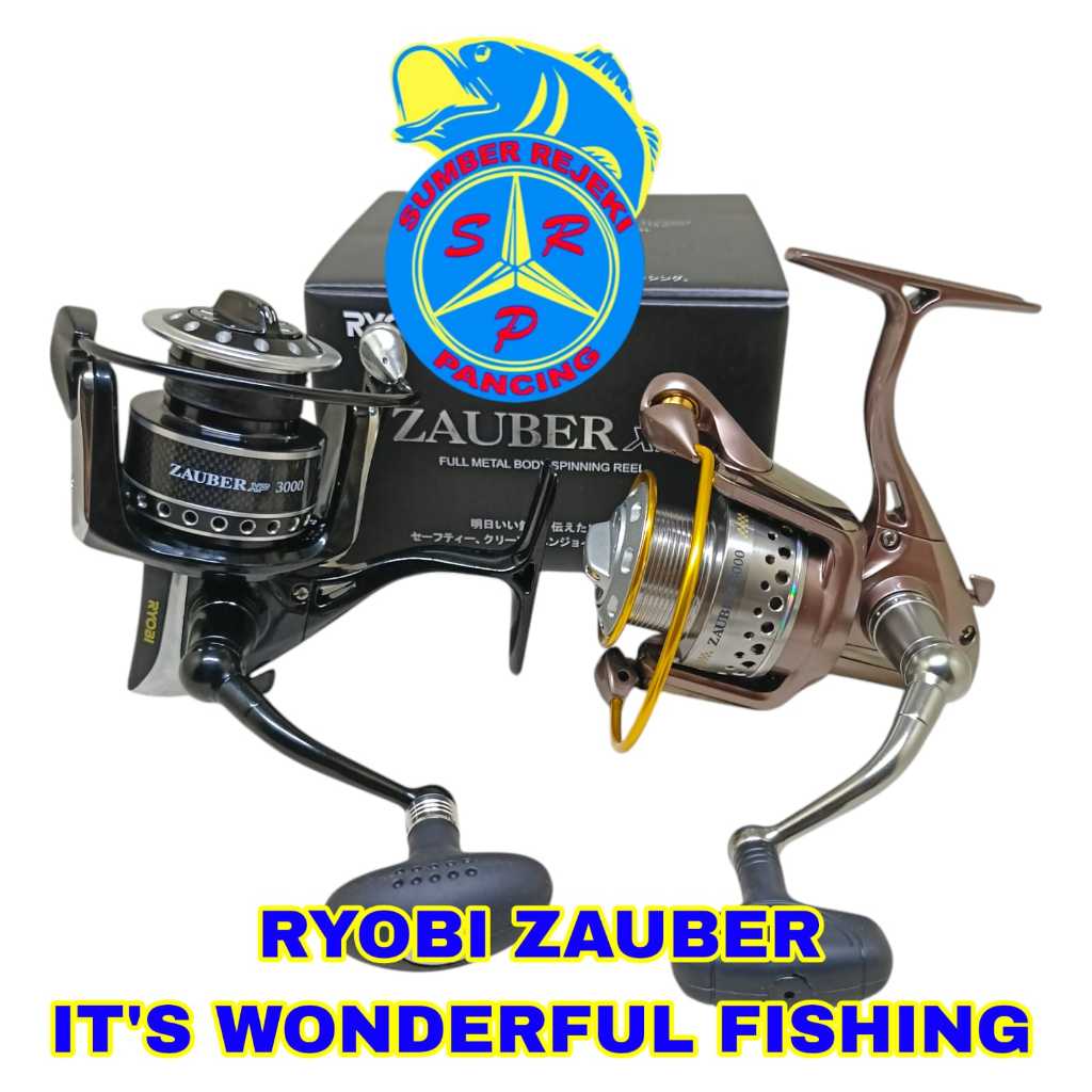 Reel Ryobi Zauber 3000 Power Handle Metal Body