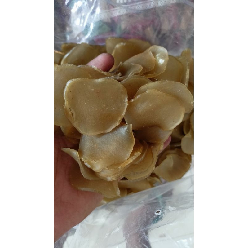 

krupuk bawang mentah atau krupuk puli halus atau krupuk lumping berat 250g,500g,1kg