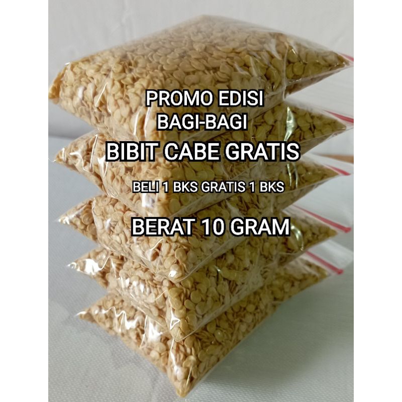 

PROMO..!! BELI 1 GRATIS 1 Benih Cabe Salo Dua 10 gram