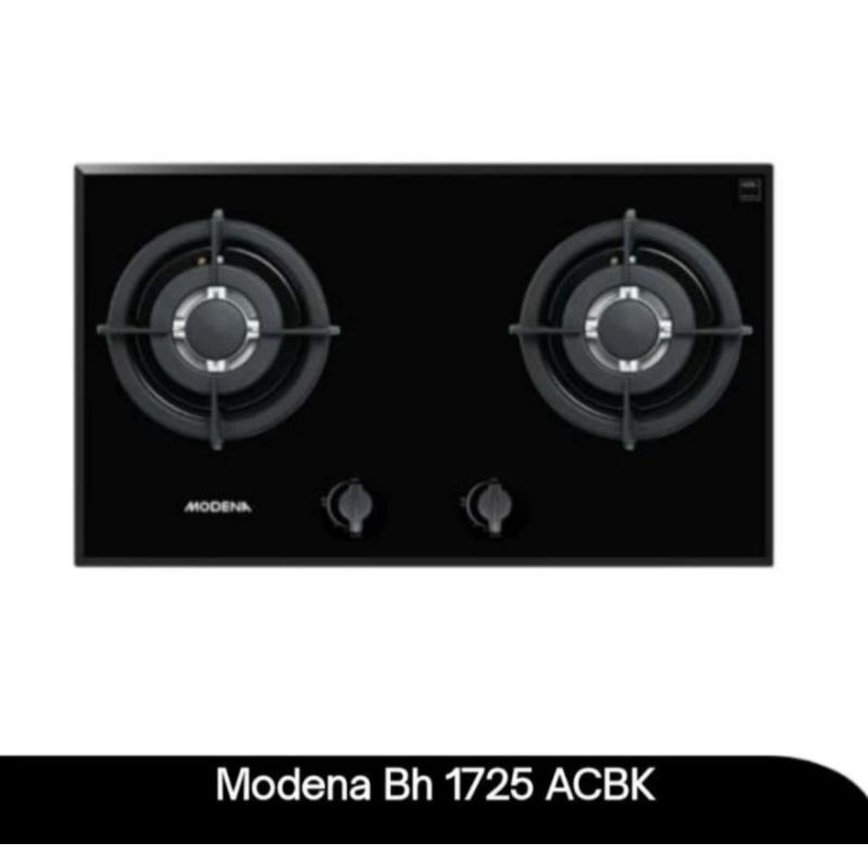 MODENA KOMPOR TANAM KACA 2TUNGKU BH1725ACBK