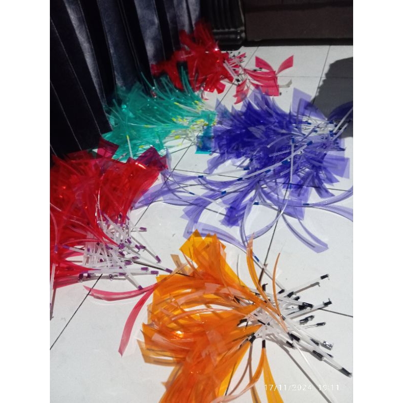 100 biji bahan kitiran meteor