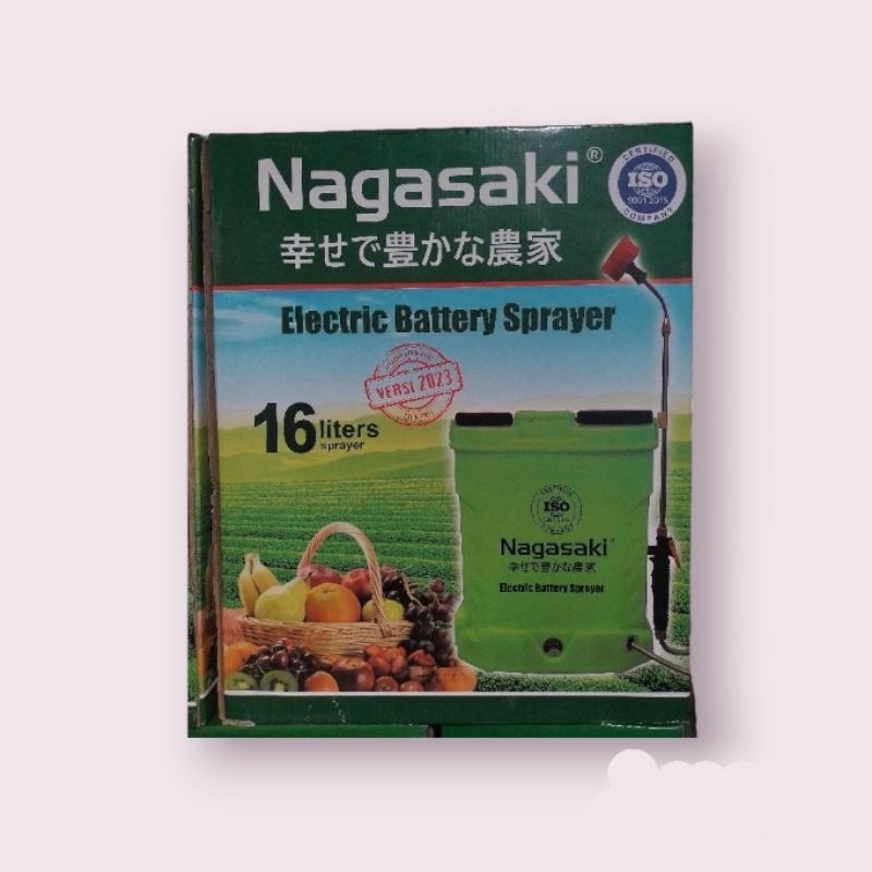 tangki sprayer elektrik Nagasaki 16liter/tangki otomatis