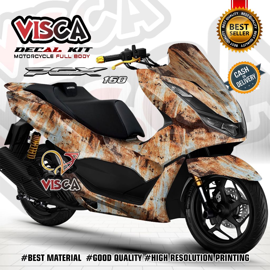 (Bisa COD) Decal Pcx 160 Full Body 2022 Stiker Pcx 160 Full Body 2022 Dekal Pcx 160 Full Body 2022 S