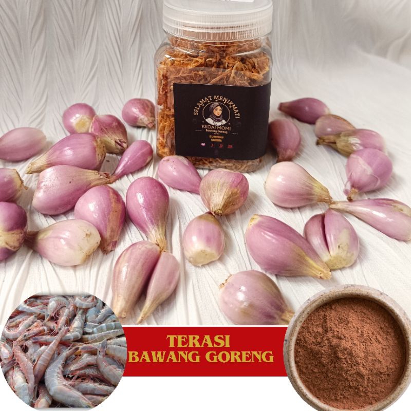 

Bawang Goreng Sumenep Terasi Ori 60gr