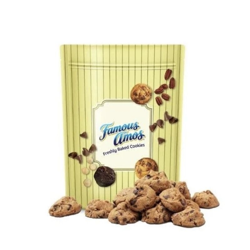 

Famous Amos Cookies Malaysia 100gr Ready Stok